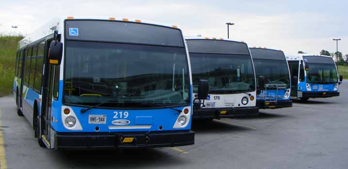 Guelph NovaBus LFS 219, 220, 215 & 176